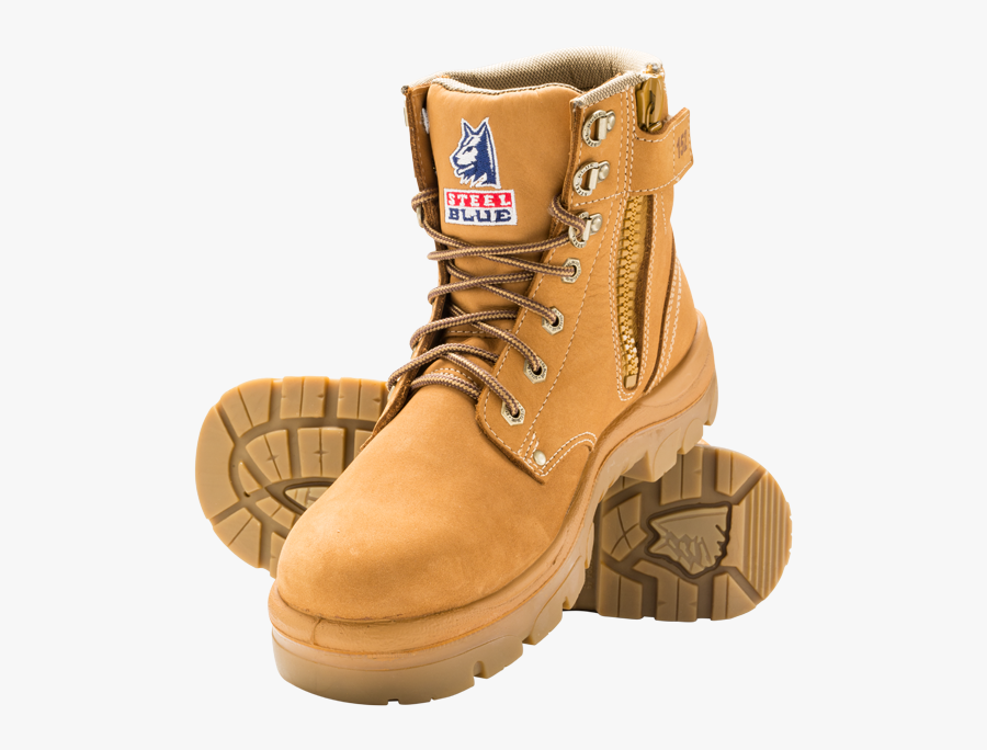 Argyle Steel Blue Boots, Transparent Clipart