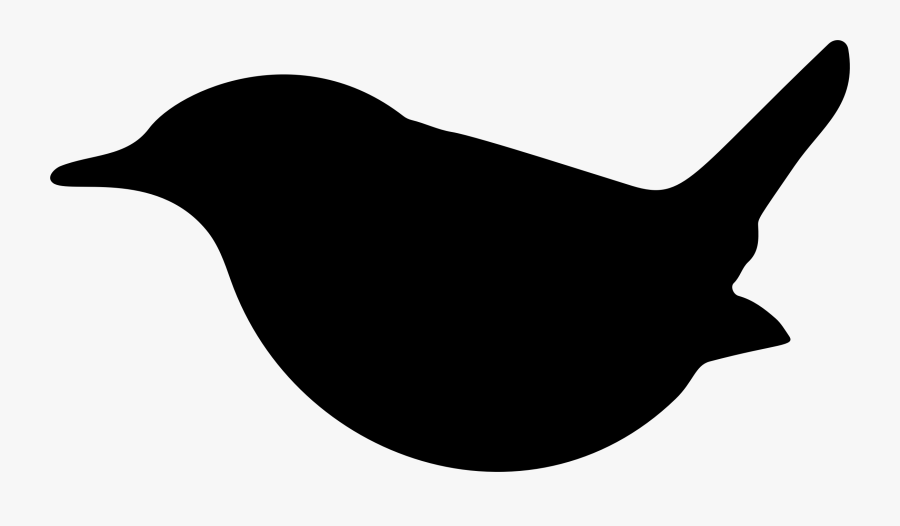 Silhouette,monochrome Photography,bird - Silhouette, Transparent Clipart