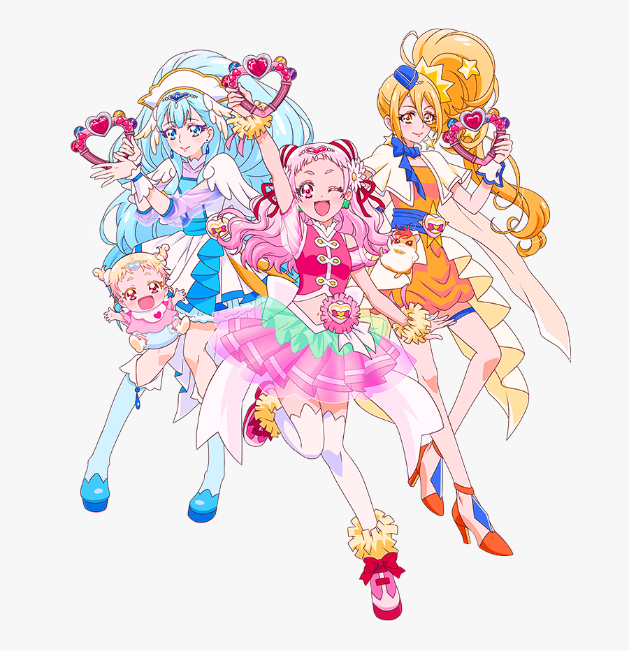 Glitter Force, Wand, Sailor Moon, Happiness, The Cure - Glitter Force Happiness, Transparent Clipart