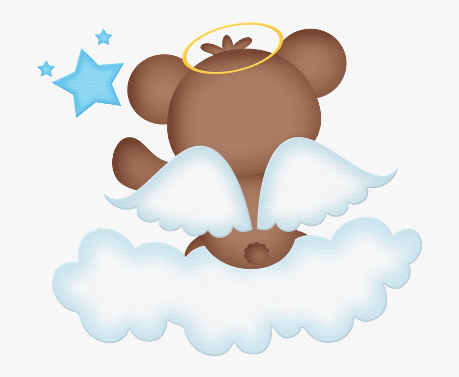 Transparent Angel Bear, Transparent Clipart