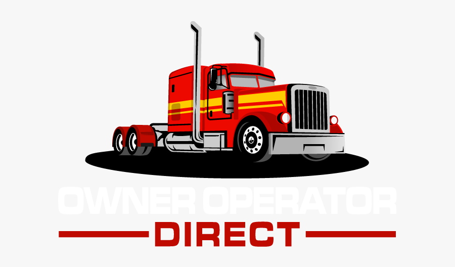 Red Clipart Semi Truck - Owner Operator Truck Driver Quote, Transparent Clipart