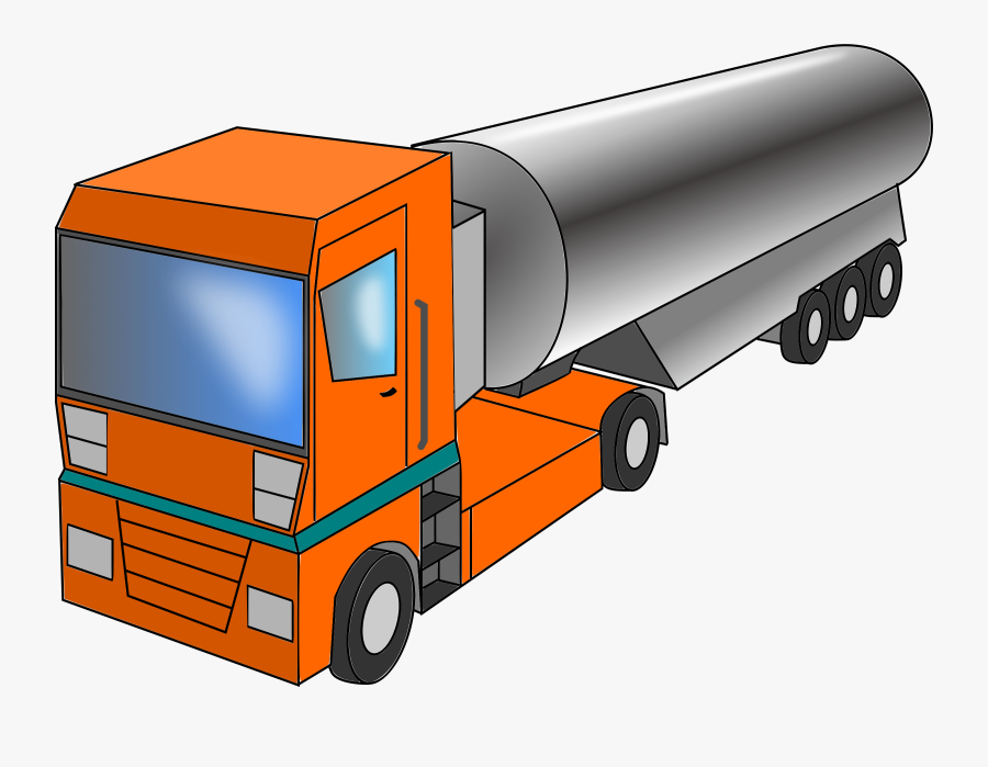 Cargo,freight Transport,commercial Vehicle - Milk Truck Png, Transparent Clipart