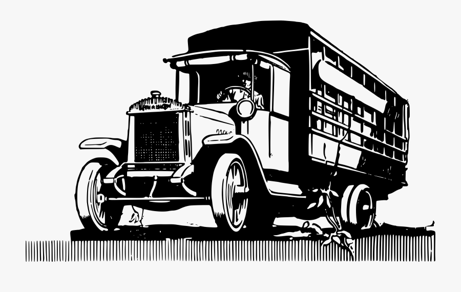 Car Pickup Truck Semi-trailer Truck Logging Truck - Old Truck Clipart Png, Transparent Clipart