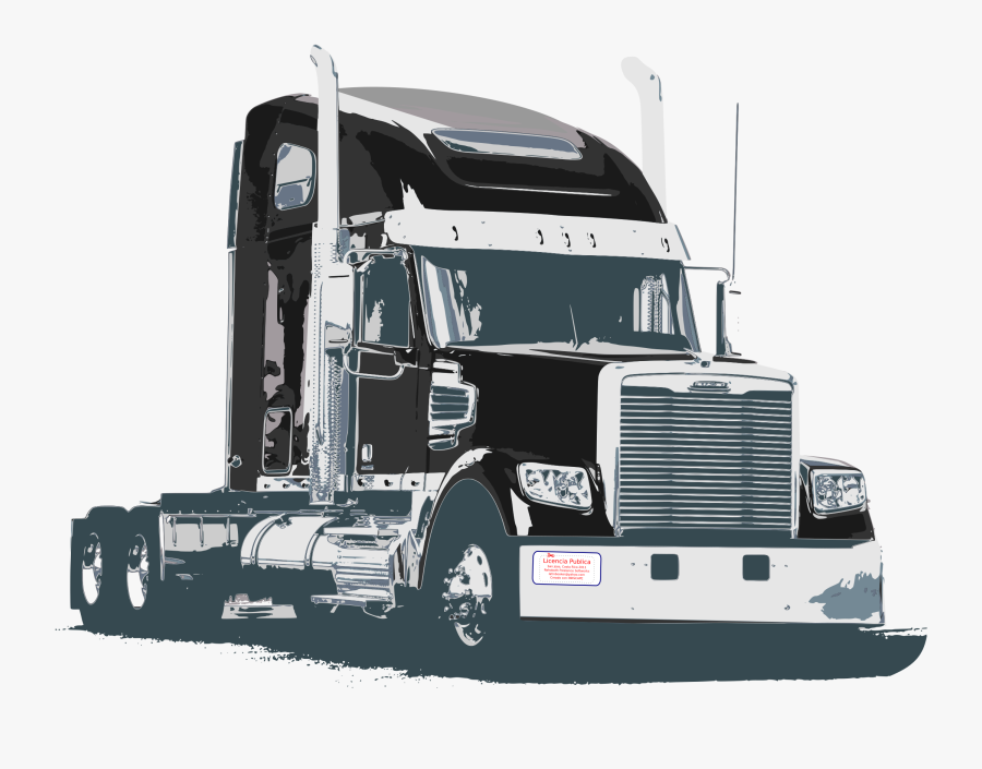 Machine,freight Transport,automotive Exterior - Trailer Vector Png, Transparent Clipart