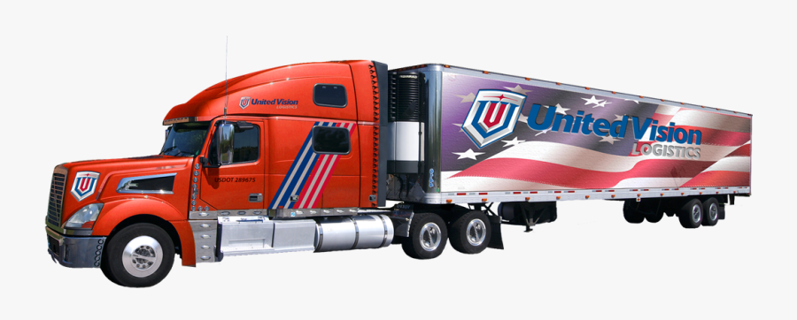 Hd Uvl Brand Semi-truck - Trailer, Transparent Clipart