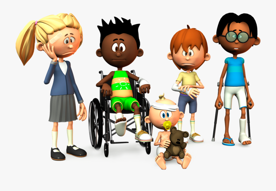 Paediatric First Aid Cartoon, Transparent Clipart