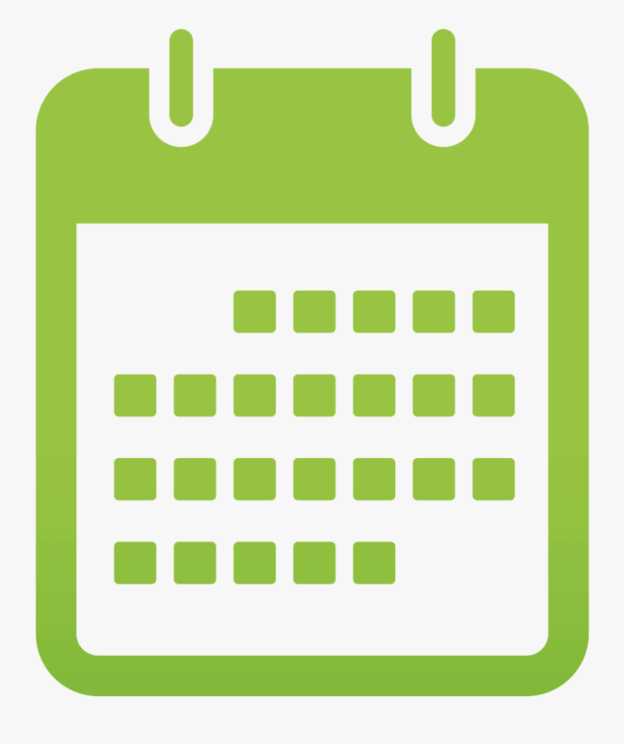 Calendar Free Download Png - Date Icon Png Green, Transparent Clipart