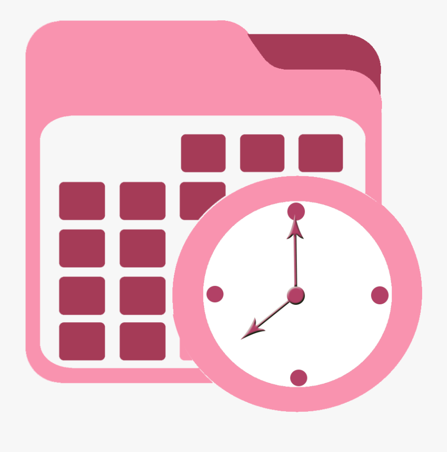 Clip Art Pink Calendar - Portable Network Graphics, Transparent Clipart