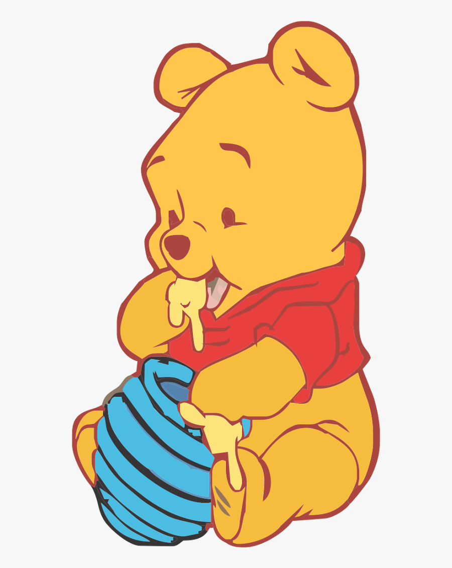 Pooh Bear Svg Baby Pooh Bear Svg Winnie The Pooh Svg - Winnie The Pooh Transparent, Transparent Clipart