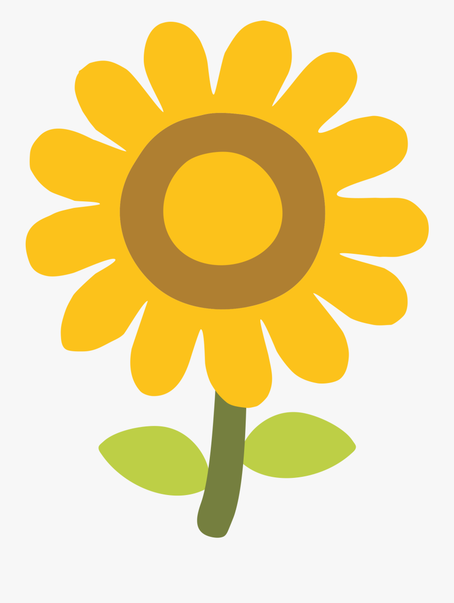 Transparent Flower Emoji Png - Sunflower Emoji Png, Transparent Clipart