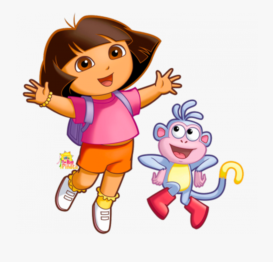 Free Images Of Halloween, Download Free Clip Art, Free - Dora And Boots Jumping, Transparent Clipart