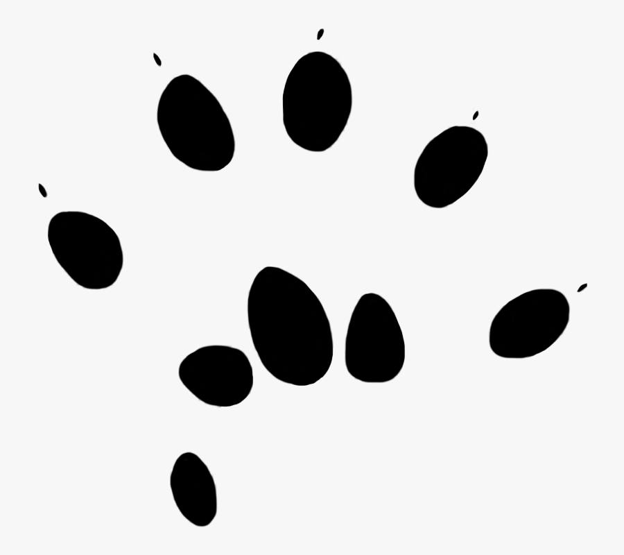 Paw Prints Clipart - Deer Mouse Paw Print, Transparent Clipart