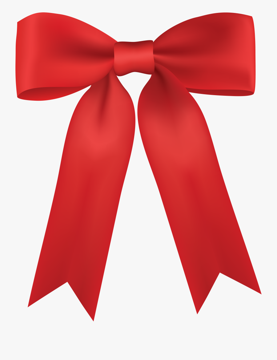 Red Bow Png Clip Art, Transparent Clipart