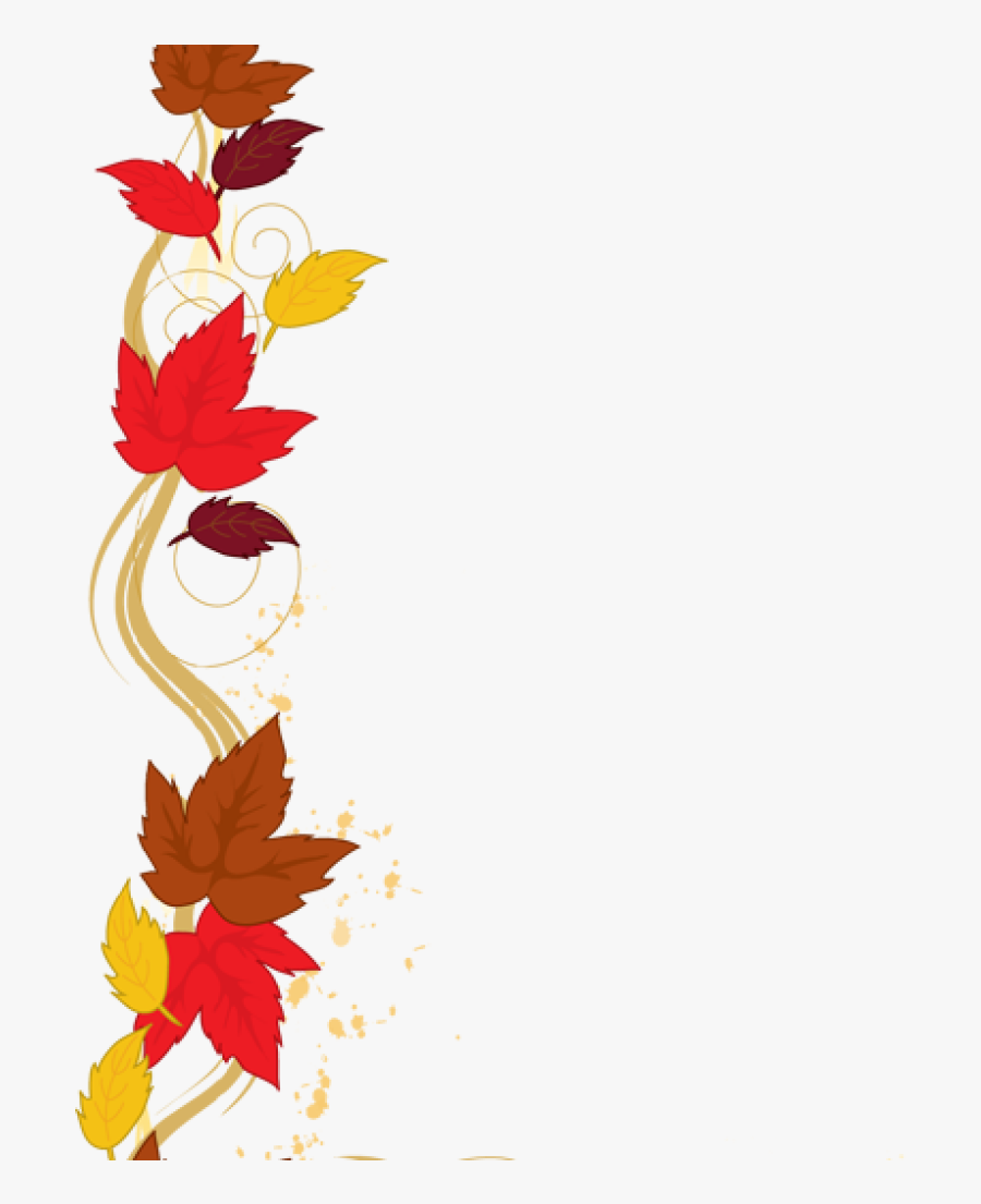 Fall Border Clipart Fall Leaves Border Clipart Clipart - Transparent Fall Leaves Border, Transparent Clipart