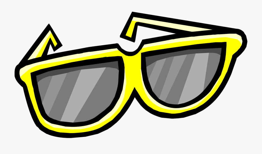 Clipart Santa Sunglasses - Yellow Sunglasses Clipart, Transparent Clipart