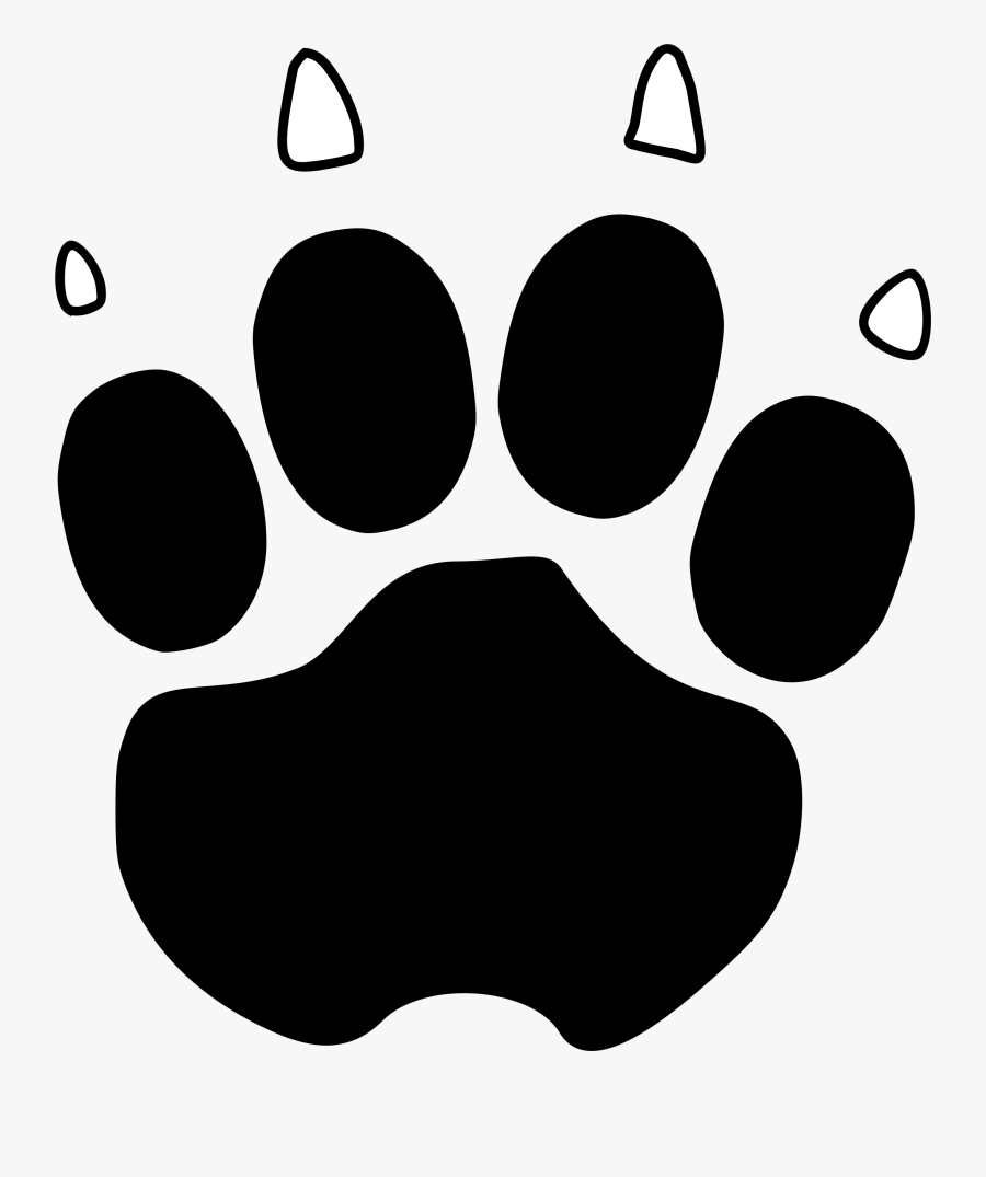 Paw Print - Dog Print With Name Tattoo , Free Transparent Clipart ...