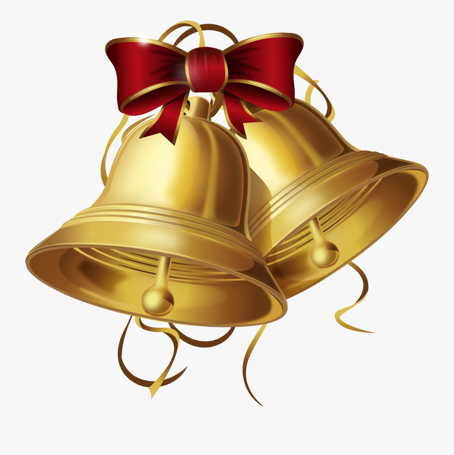 Wedding Bells Clipart Church - Christmas Bells Png, Transparent Clipart