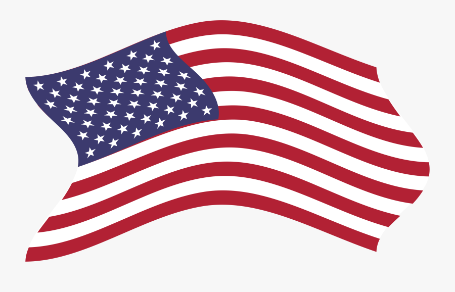 Breezy Big Image Png - Clip Art American Flag Transparent Clipart, Transparent Clipart