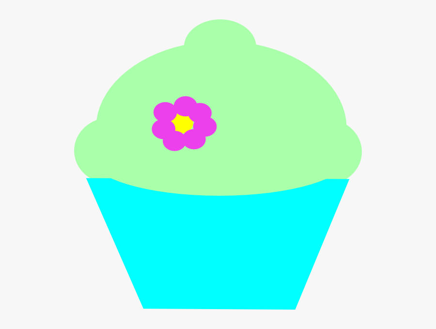Pistacho Cupcake Svg Clip Arts - Flower, Transparent Clipart
