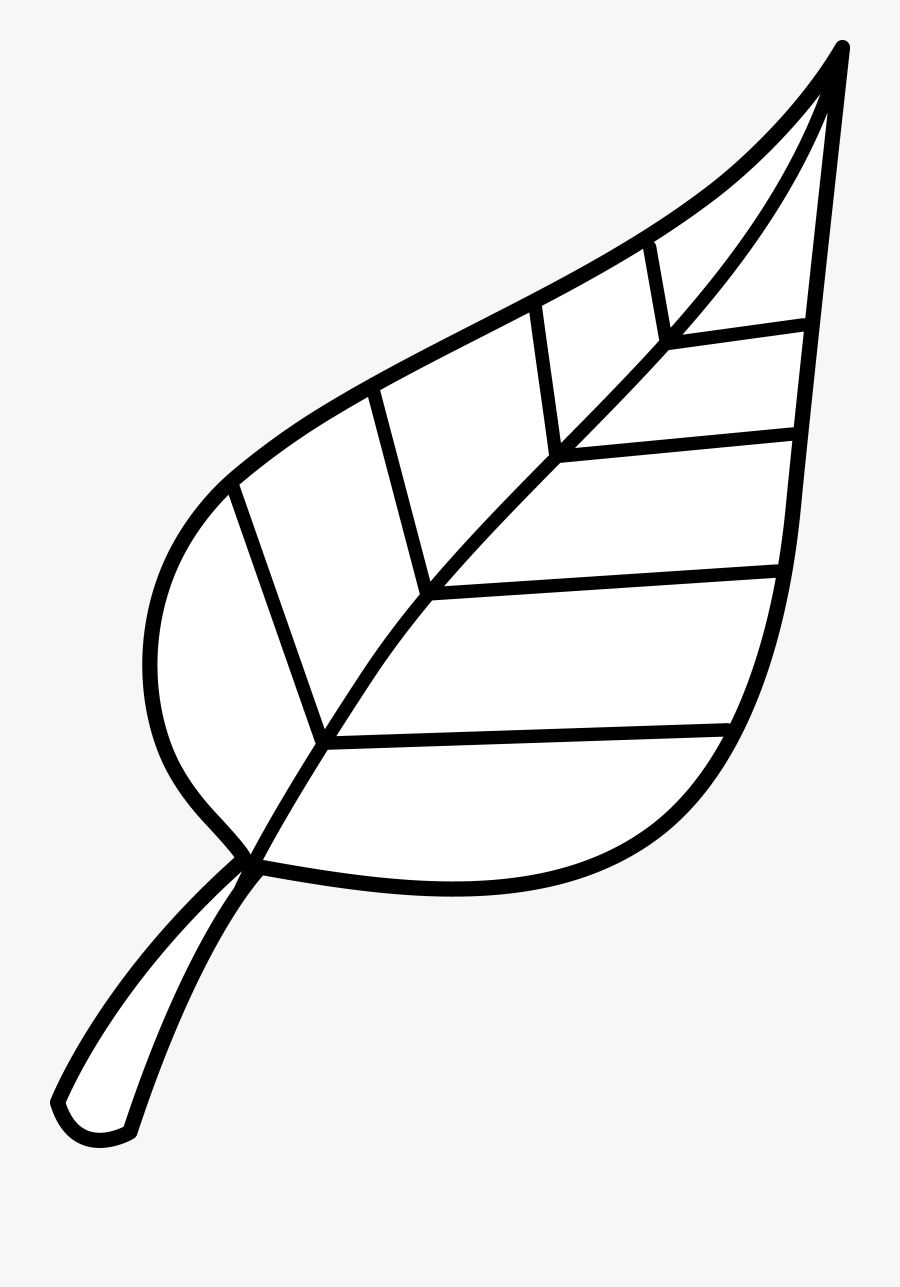 Fall Leaves Outline Clipart - Leaf Clipart Black And White, Transparent Clipart