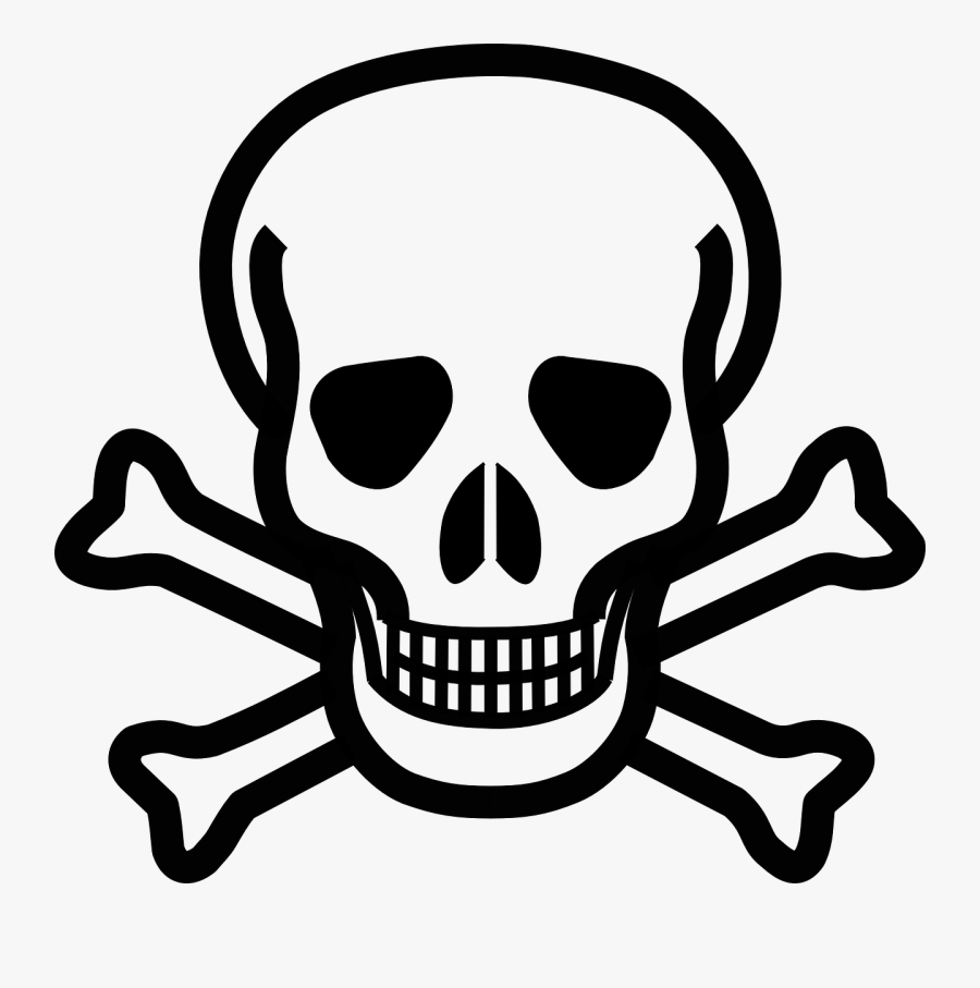 Thumb Image - Skull And Crossbones, Transparent Clipart