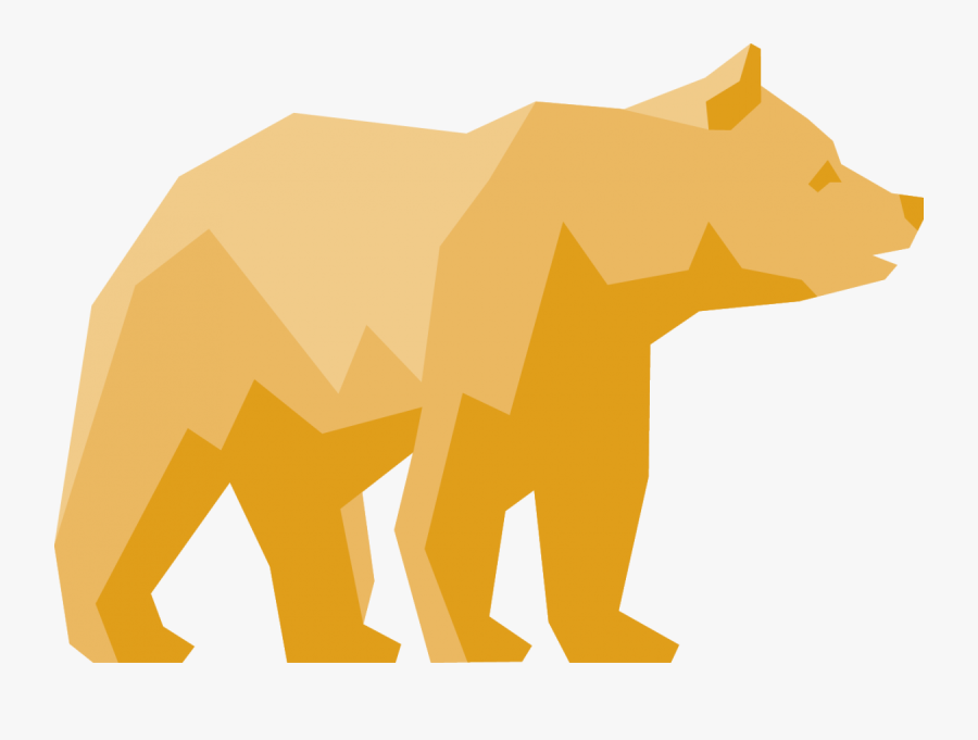Transparent Bear Clipart Png - Uc Berkeley Flag Png, Transparent Clipart