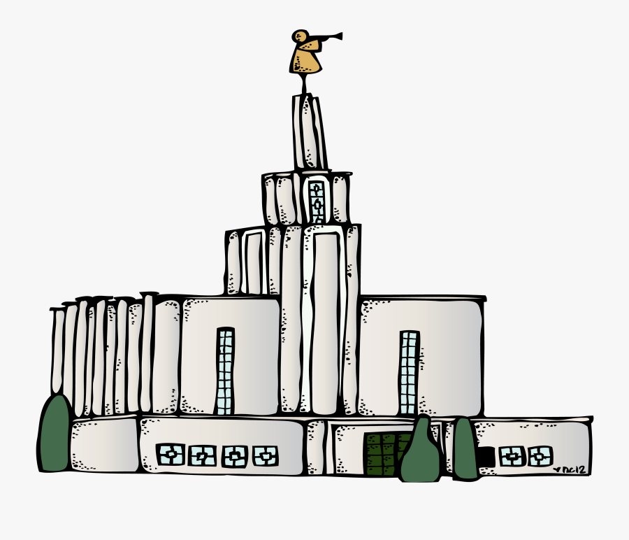 Clip Art Lds Temple, Transparent Clipart