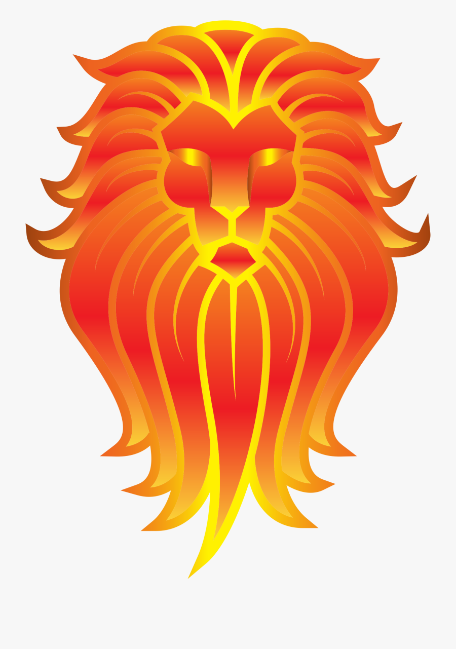 Lion,felidae,big Cats,clip - Lion Face With No Background, Transparent Clipart