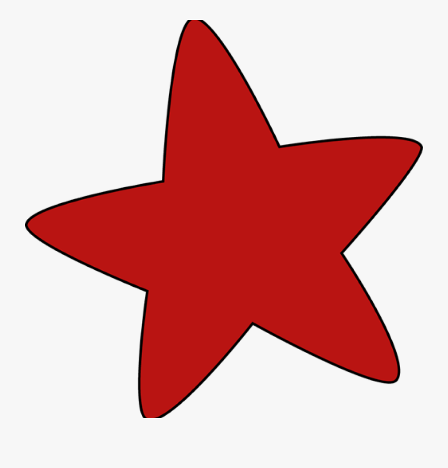 Red Star Clipart - Star Clipart Red, Transparent Clipart