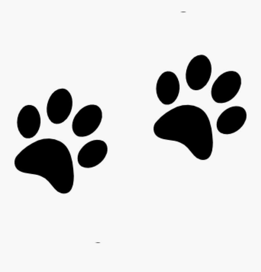 Paw Print Clip Art - Trail Of Paw Prints, Transparent Clipart