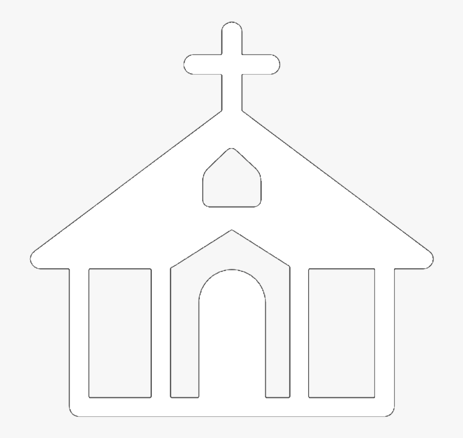 Free Church Clipart Black And White Images & Photos【2018】 - White Church Symbol Png, Transparent Clipart