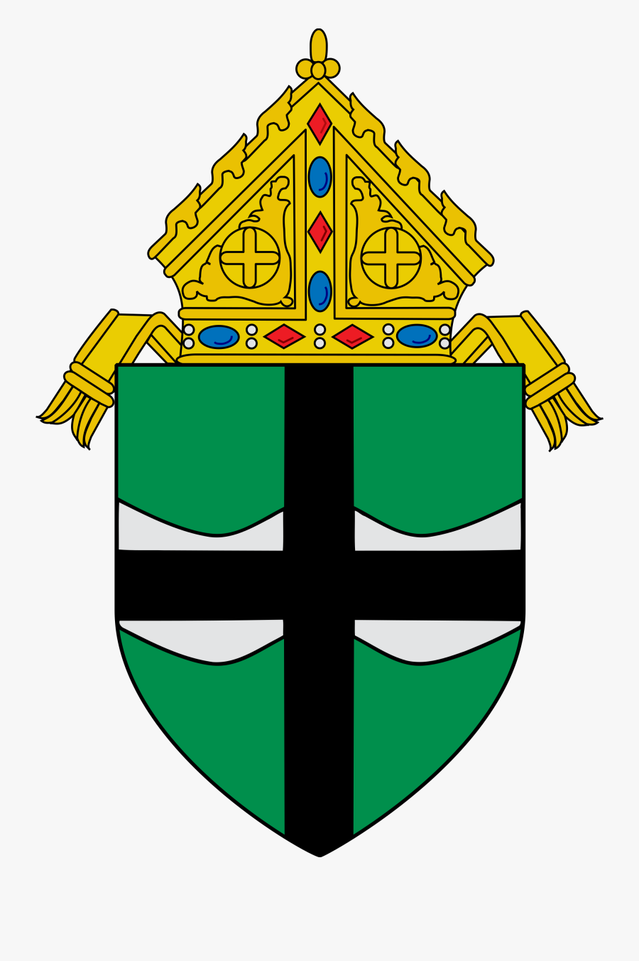 Catholic Church Clipart 14, Buy Clip Art - Roman Catholic Diocese Of Charlotte Logo, Transparent Clipart