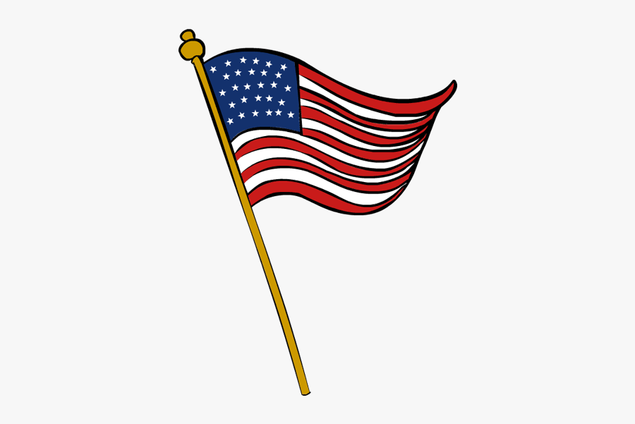 Collection Of Free Veterans - Transparent American Flag Clip Art, Transparent Clipart