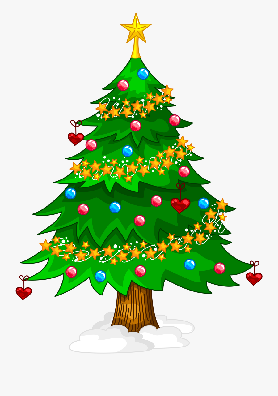 Christmas Tree Clip Art Png - Hd Christmas Tree Png, Transparent Clipart