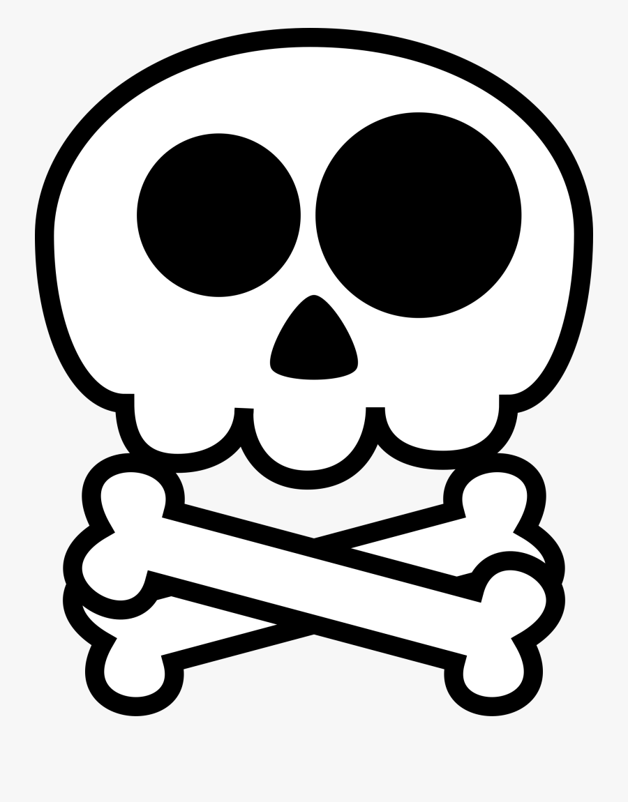 Cartoon Skull Clipart, Explore Pictures - Cartoon Skull Transparent Background, Transparent Clipart