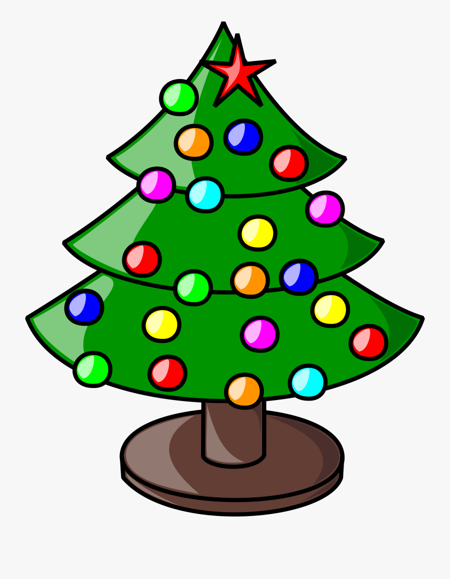 Christmas Tree Clipart, Transparent Clipart
