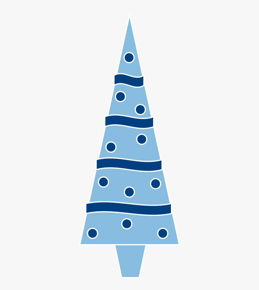 Blue Christmas Clip Art Fun For Christmas - Clip Art Christmas Tree Blue, Transparent Clipart