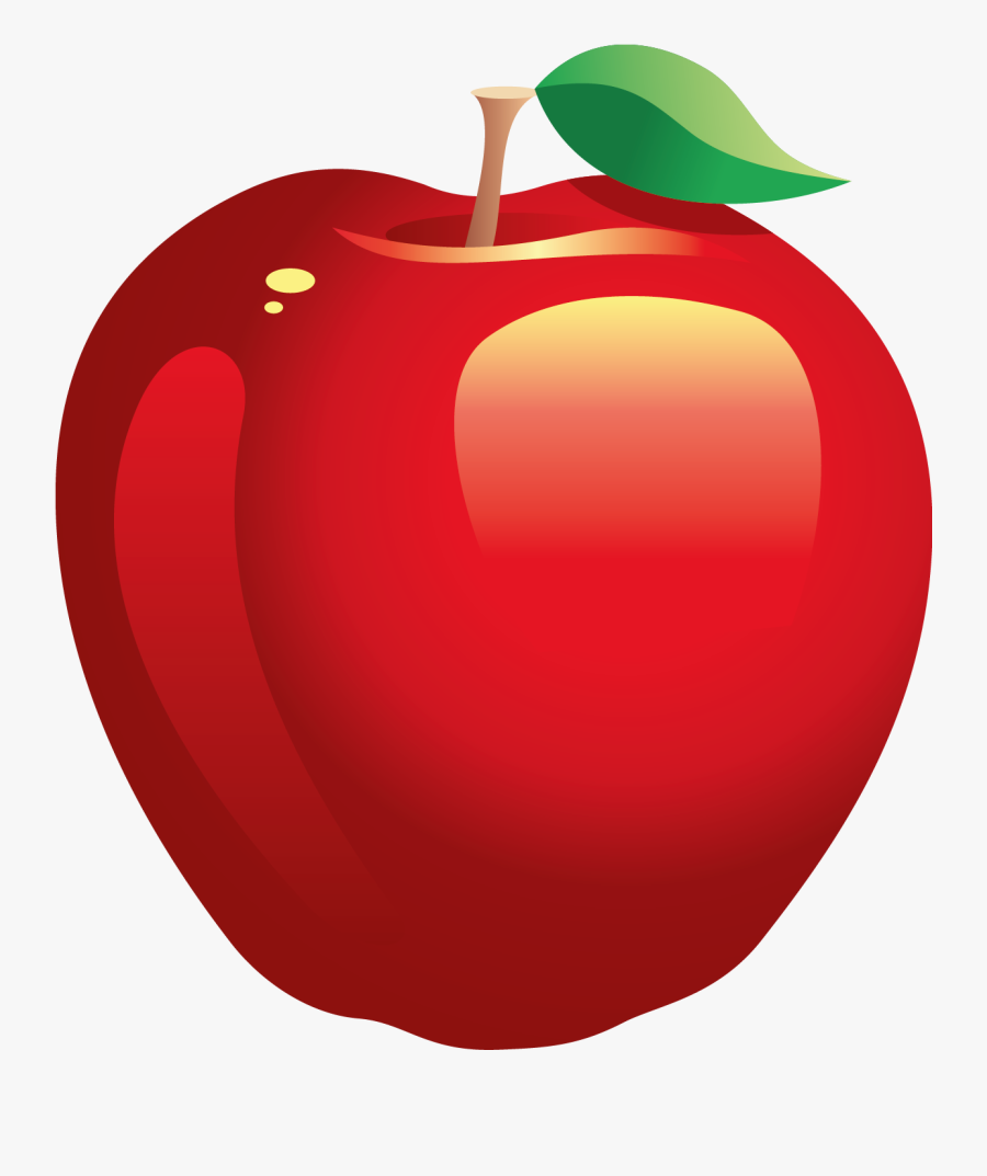 Clip Art Apple Free Clipart - Apple Fruit Clipart Png, Transparent Clipart