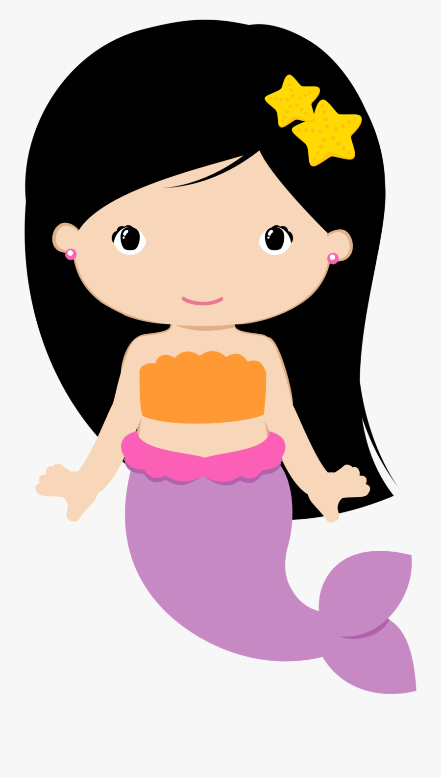Mermaid Clipart, Transparent Clipart