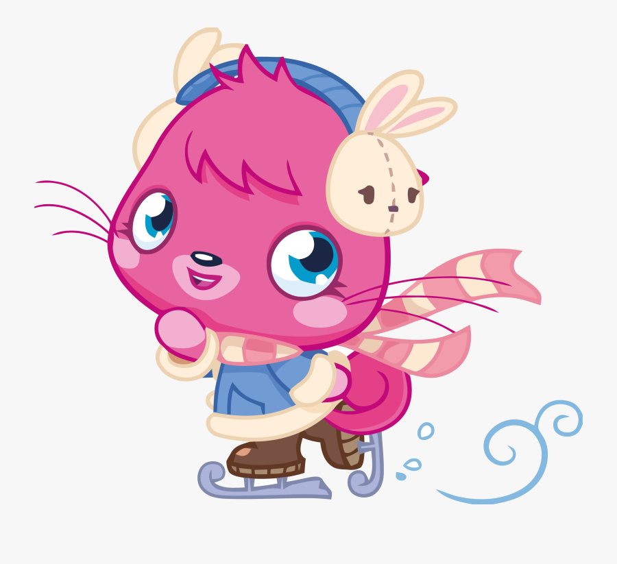 Jelly Chat Poppet Slide Girl Clipart Png - Cartoon, Transparent Clipart