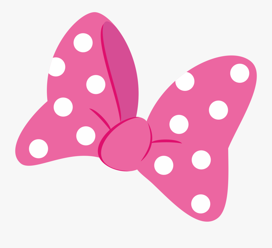 Minnie Mouse Pink Bow Free Transparent Clipart ClipartKey