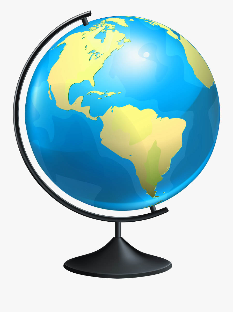 Transparent Green Globe Clipart - Globe Clipart Transparent Background, Transparent Clipart
