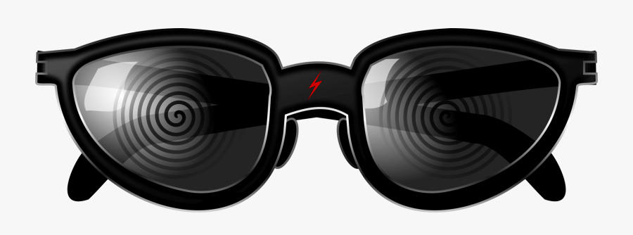Free Cat Eye Sunglasses Clipart - Black Spec Png, Transparent Clipart
