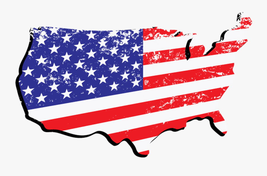 Patriotic Clipart Flag United States - Us Flag In Country, Transparent Clipart