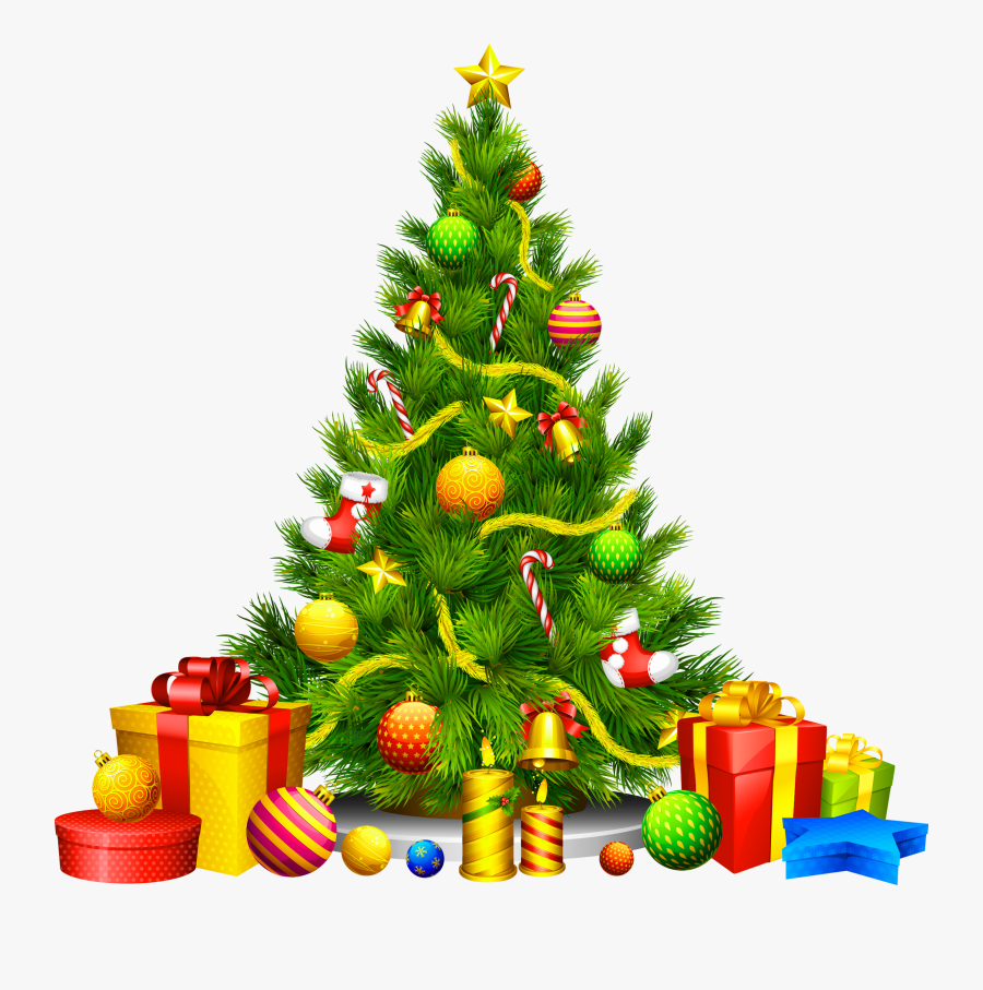 Transparent Christmas Tree Clip Art - Christmas Tree Hd Png, Transparent Clipart