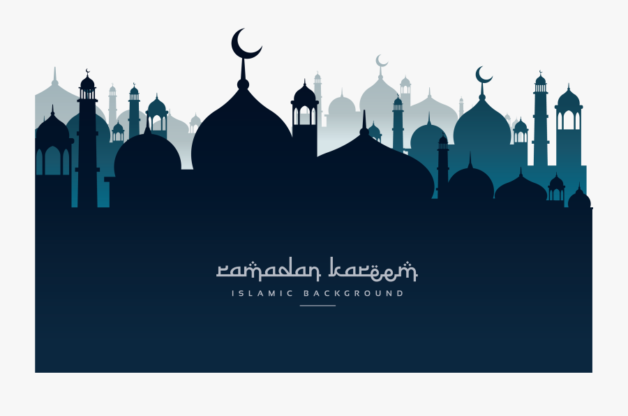 Mubarak Poster Night Mosque Ramadan Eid Church Clipart - Eid Al Adha Poster, Transparent Clipart
