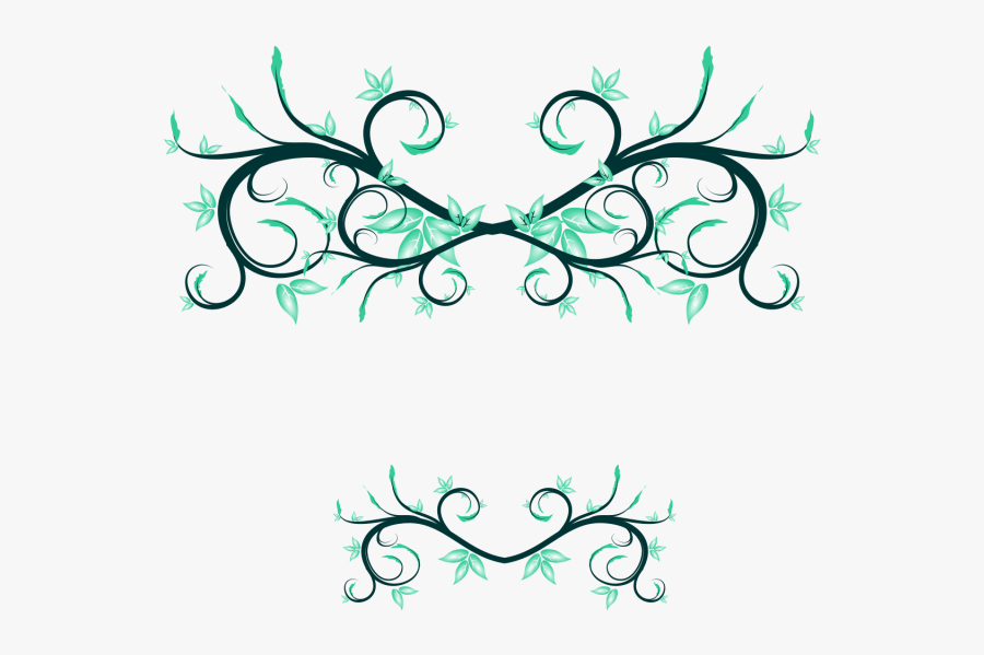 Wedding And Certificate Floral Border, Border Clipart, - Certificate Flower Border Designs, Transparent Clipart