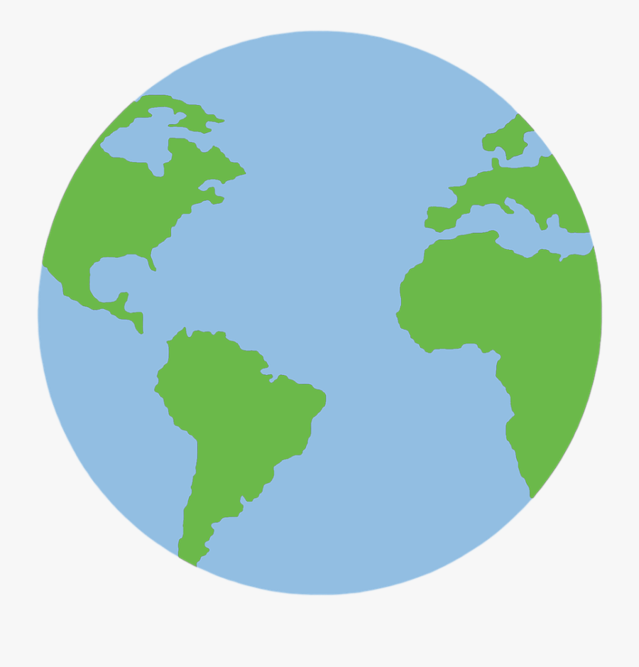 Earth Clipart Asia - World Map, Transparent Clipart