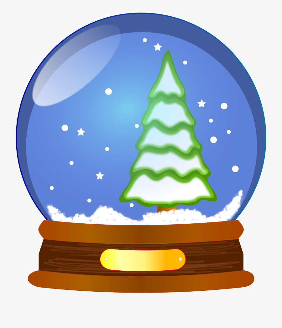 Snow Globe Clipart, Transparent Clipart