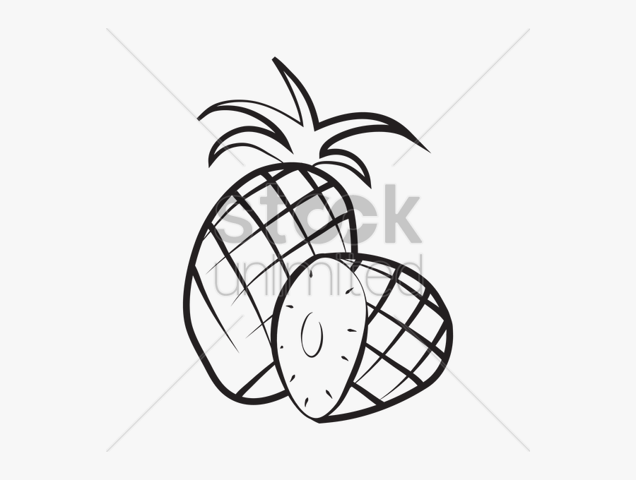 Pineapple Clipart Drawing Clip Art - Clip Art, Transparent Clipart